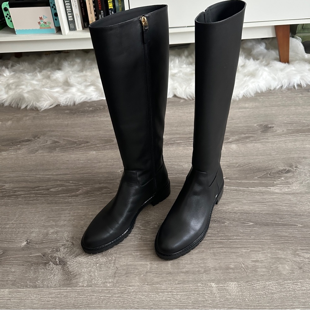 Stuart Weitzman City Zip Knee High Boot